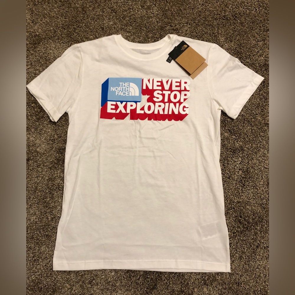 The North Face T-Shirt Mens Logo Short Sleeved Tee Cotton Crew Neck NWT